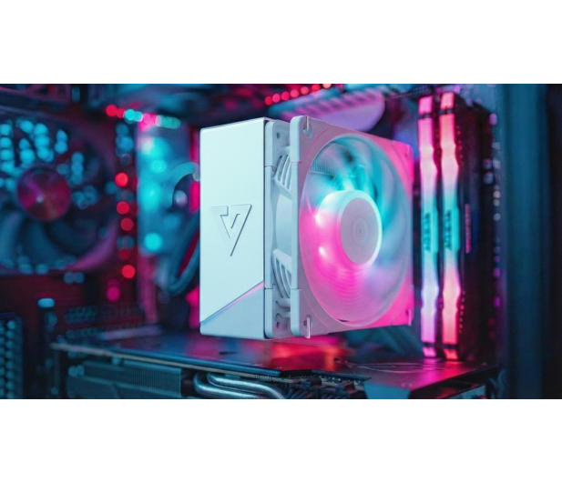 MODECOM Volcano 0C T721 ARGB 120 White 120mm - 1511881 - zdjęcie 5